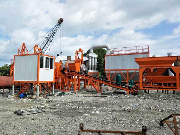 How to set up the drying and heating system of asphalt mixing plant_1